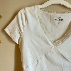 Basic White Tee Hollister
